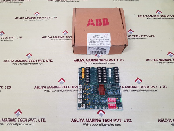 Abb Ntai05 Analog Input Termination Unit Cmmtu02 94V0 Rev.A