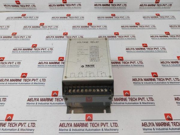 Taiyo Electric Sc-vr-a Voltage Relay 50/60Hz 110Vac