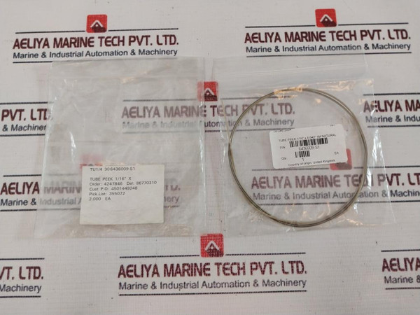 Waters 6436009-s1 Tube Peek 1/16” X 0.040” 1M New