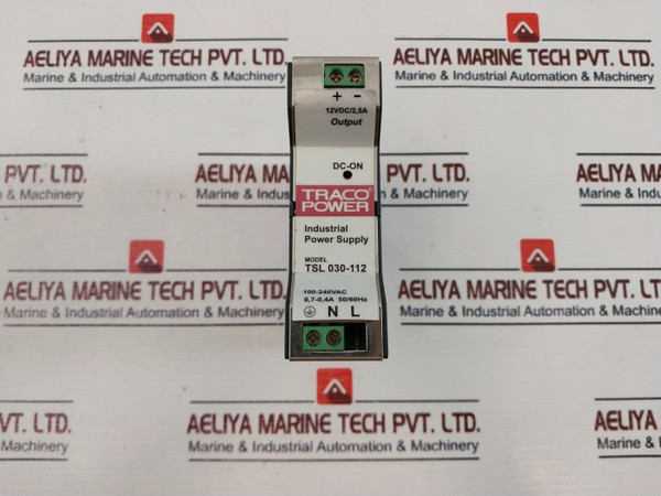 Traco Power Tsl 030-112 Industrial Power Supply 100-240Vac 0.7-0.4A 50/60Hz Used