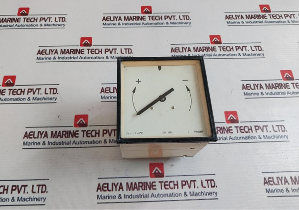 Faget 120V 60Hz Analog Panel Meter 