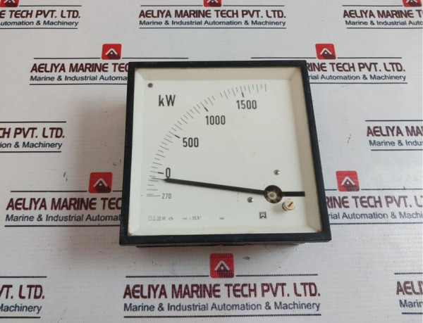 -270 To 1500 Kw Kilowatt Meter 1Ma Used