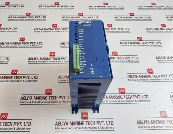Warner Electric Mcs2000-drv Dual Channel Driver Used