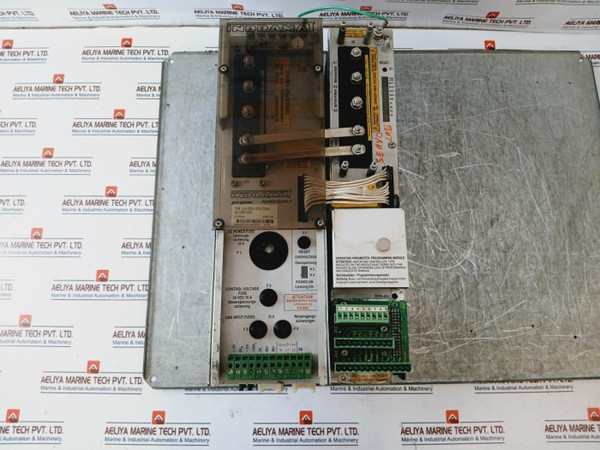 Indramat Tvm 1.2-050-220/300-w1/115/220 Ac Servo Drive + Power Supply Used