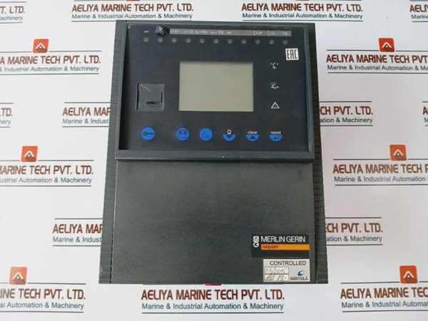 Merlin Gerin 59645 Digital Protection Relays For Current And Voltage Protection