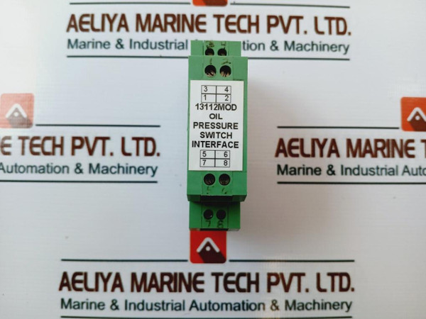 Phoenix Contact 13112Mod Oil Pressure Switch Interface Module Used