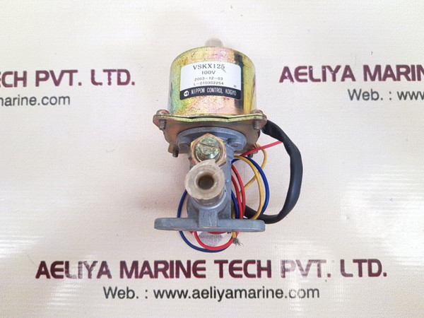 Nippon control kogyo vskx125 solenoid pump 100v l-010302254
