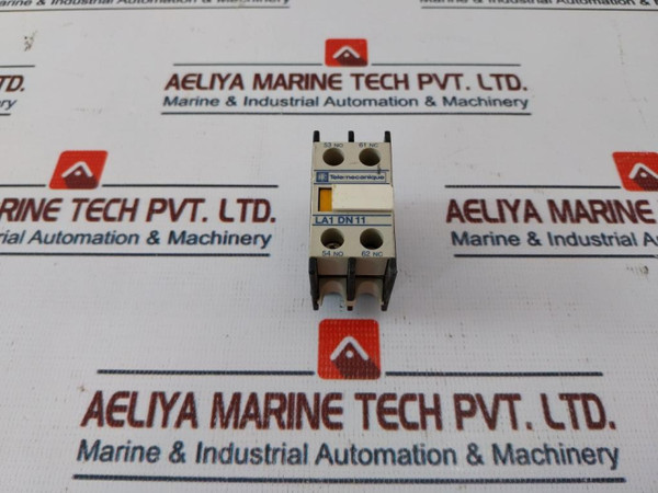 Telemecanique La1 Dn11 Auxiliary Contact Block 10a 660v Used
