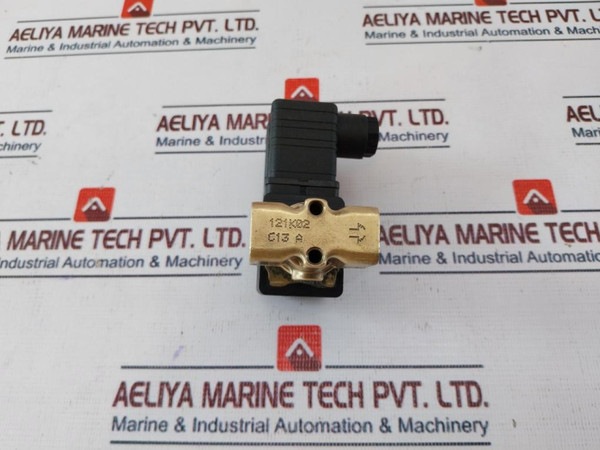 Lucifer/murr Elektronik E121k0402 C13a Solenoid Valve W/ Coil 483510s6 F 220-24v Used