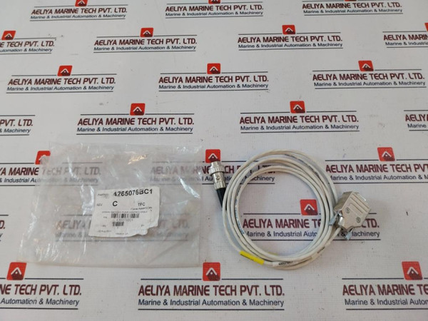 Tfc 4265076Bc1 Varian Backing Pump Control Cable Connector Rev: C New