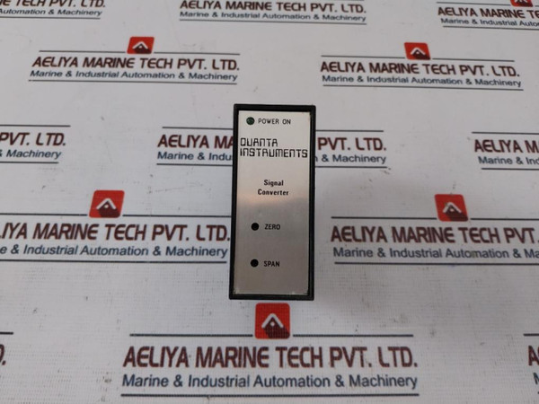 Quanta Instruments 1100 Singal Converter 24Vdc Used