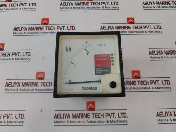 Megacon Kec112E, 3 Phase Overcurrent Guard 200/240V 50/60Hz Used