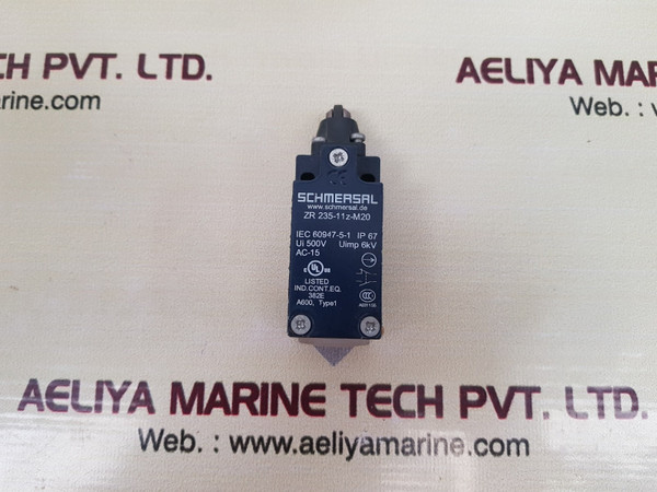 Schmersal zr 235-11z-m20 limit switch 500v