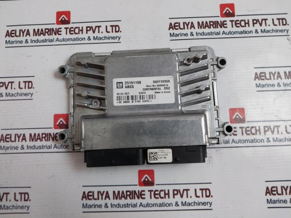 General Motor Continental D52 5Wy1V33A Engine Controller 25191198 Used