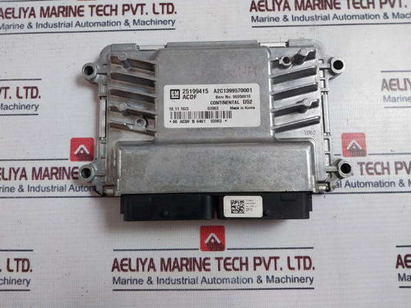 General Motor Continental D52 A2C1399570001 Engine Controller 25199415 Used