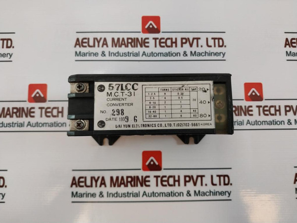 Daiyun M.C.T-3 I Current Converter Used