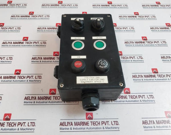 Bartec Varnost 07-5195-2601/6090 Supply Fan Controller For Generator Room Used