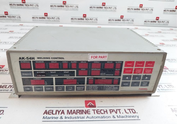 Forwel Ak-54H Resistance Welding Controller 220Vac (Not Working)