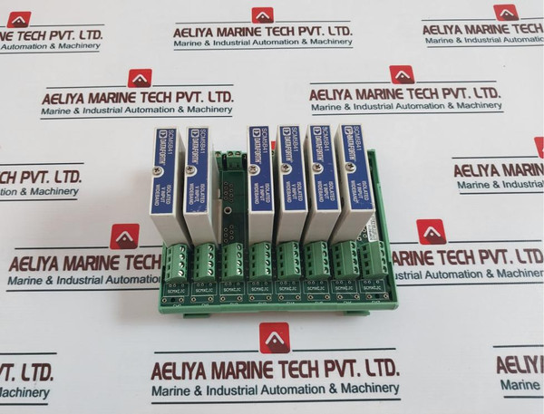 Dataforth Scm5B41-02 Analog Input Module W/ Scmpb07-3 Backpanel