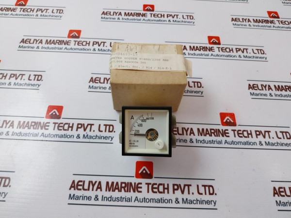 Gossen 600/5A Ammeter 0-600/1200 Amp New