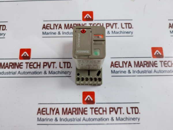 Kuhnke Uf3-230Vac1L Relay With Socket