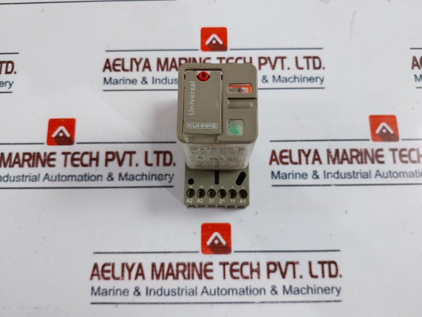Kuhnke Uf3-230Vac1L Relay With Socket