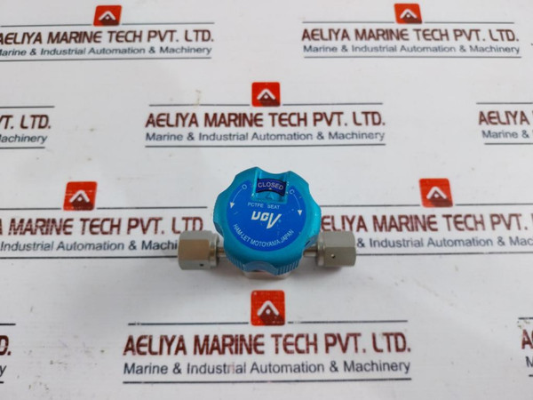 Ham-let/ Motoyama Hp20-4Vkhr-gf4 High Pressure Diaphragm Valve 3060 Psi Used