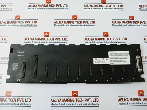 Ge Fanuc Ic693Chs391J Programmable Controller 10-slot Base Used