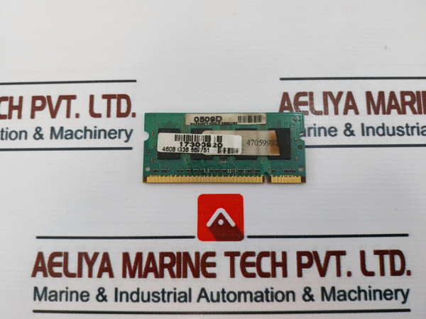 Samsung M470T6554Bg2 Sodimm 200-pin Memory Module 1Gb 2Rx16 Pc2-5300S-555-12-a3 Used