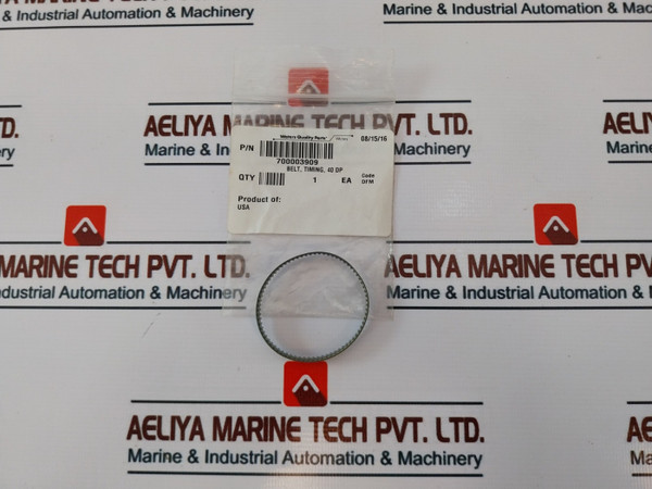 Waters 700003909 Timing Belt 40Dp New