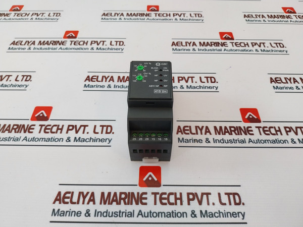 Gic 415Un Phase Neutral & Voltage Control Relay 250V
