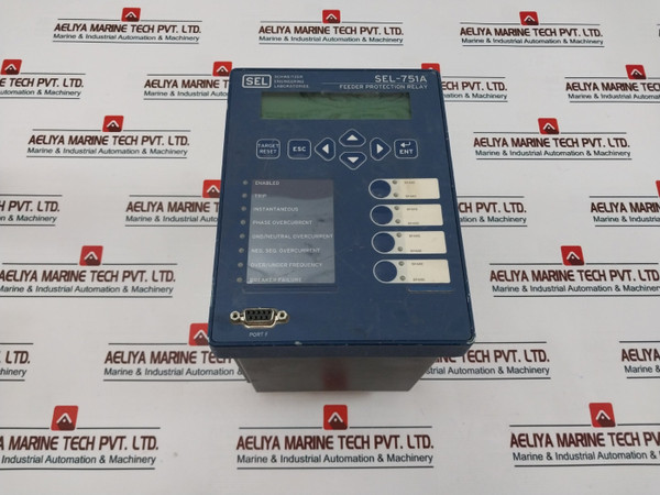 Sel Sel-751A Feeder Protection Relay 751A51D0X0X73850100 Used