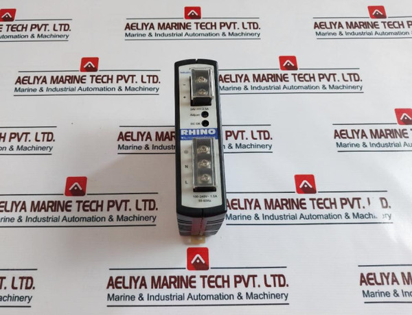 Rhino Psb24-060-p Industrial Switching Power Supply 100-240V~ 1.5A 50-60Hz Used