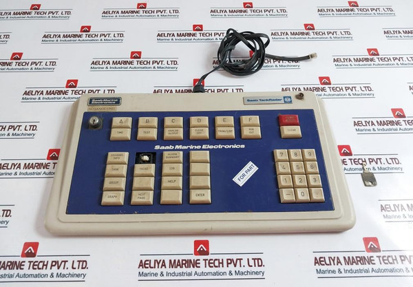 Saab Marine Electronics 9239 252-101H Keyboard Operation Unit (Not Working)