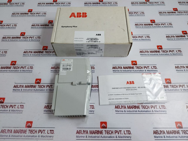Abb Rao02 16 Channel Redundant Analog Output Module 2Vaa008428R1 New