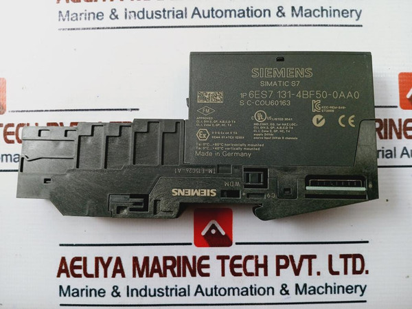 Siemens Simatic S7 6Es7 131-4Bf50-0Aa0 Digital Input Module 24Vdc