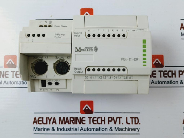 Klockner Moeller Ps4-111-dr1 Compact Programmable Logic Controller 24Vdc 6Ma