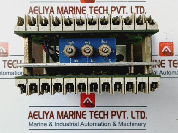 Siemens 6Ga2 490-0A Automatic Voltage Regulator Hg 116739 Used