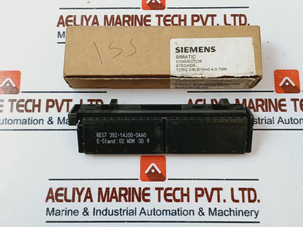 Siemens Simatic 6Es7 392-1Aj00-0Aa0 Front Connector For Signal Module New