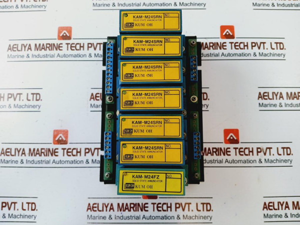 Kum Oh Kam-m24Srn/ Kam-m24Fz Solid State Annunciator Used