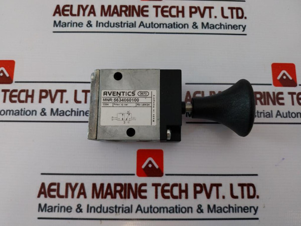Aventics 5634060100 Cd04 Pneumatic Directional Valve 10 Bar Fd 16W24 Used