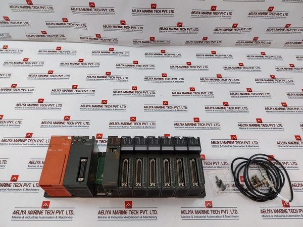 Mitsubishi Electric A1S63P Plc Cpu 9-slot Rack W/ Module