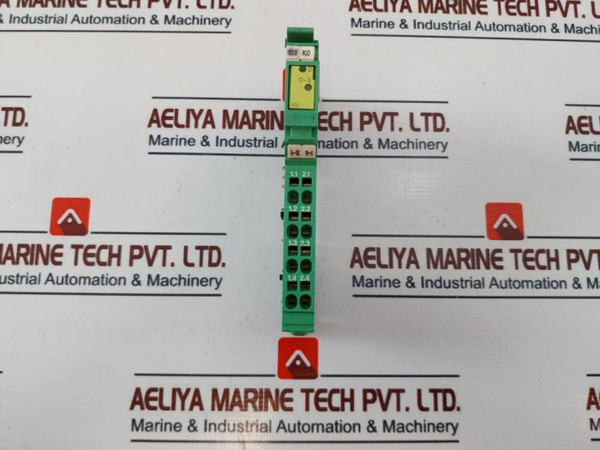 Phoenix Contact Ib Il Ao 2/U/Bp-pac Inline Analog Output Terminal Module Used