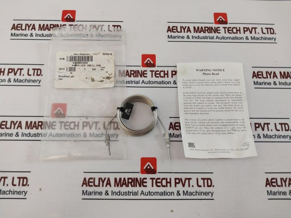 Waters 430902000 Sample Loop 2000 Ul New