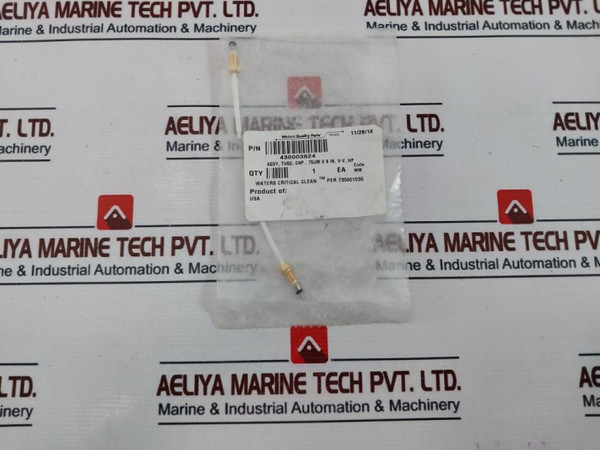 Waters 430003624 Tubing Assembly 75Um X 6 In, V-v , Hp Mm New
