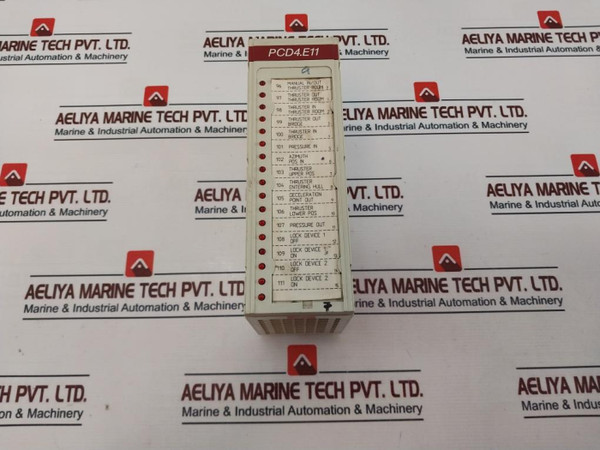 Saia Pcd4.E110 Digital Input Module Version: A Used