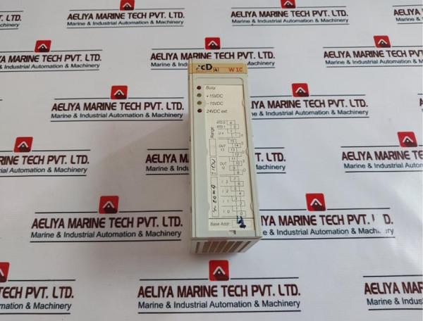 Saia Pcd4.W100 Analog Module Control Device Version: D Used