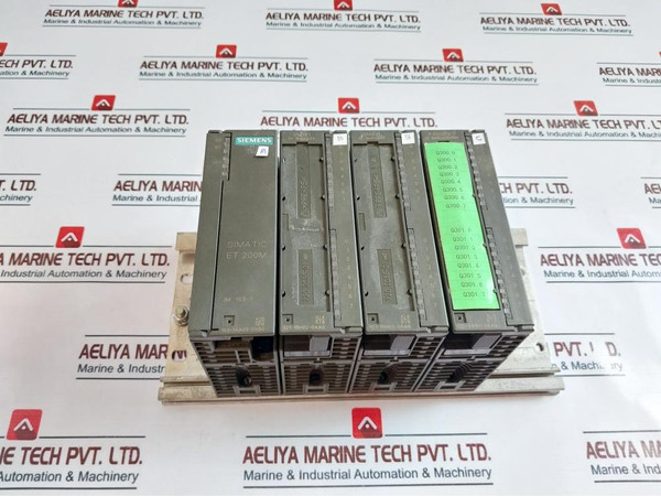 Siemens 6Es7 153-1Aa03-0Xb0(Interface Module),6Es7 321-1Bh02-0Aa0(Input Module),6Es7 322-1Hh01-0Aa0(Output Module) Module Rack
