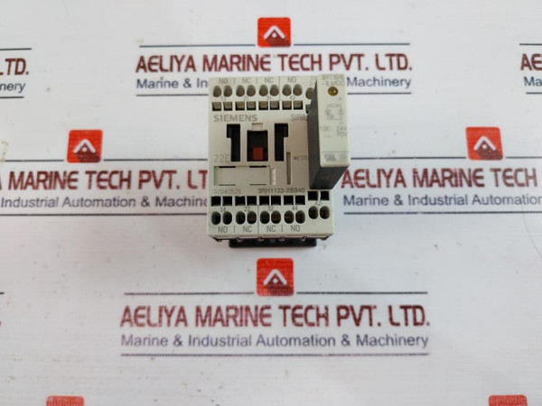 Siemens 3Rh1122-2Bb40 Contactor Relay With Suppression Diode 3Rt1916-1Lm00 690V Used