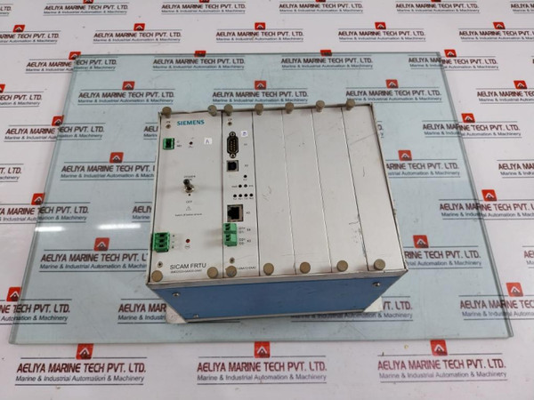 Siemens Sicam Frtu Plc Module Rack 6Md2520-0Aa00-0Aa0, 6Md2521-0Aa10-0Aa0 Used